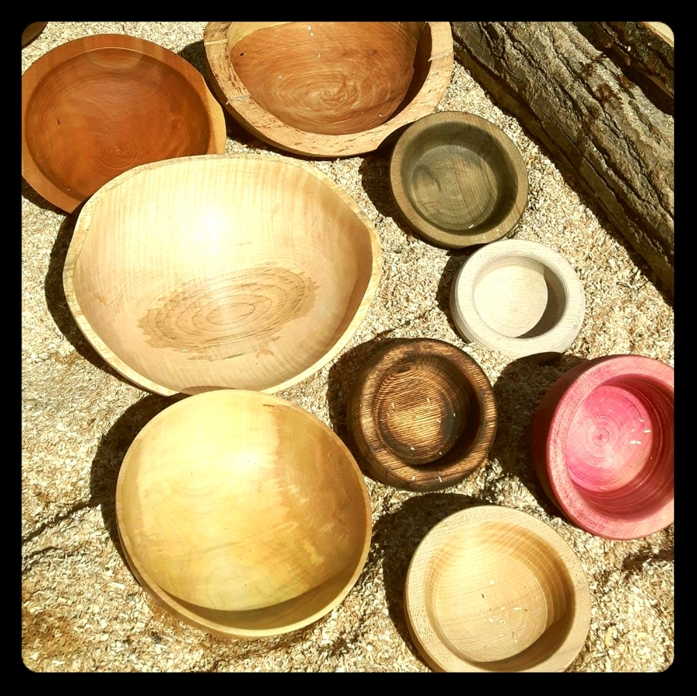 Hand Turned Wooden Bowls